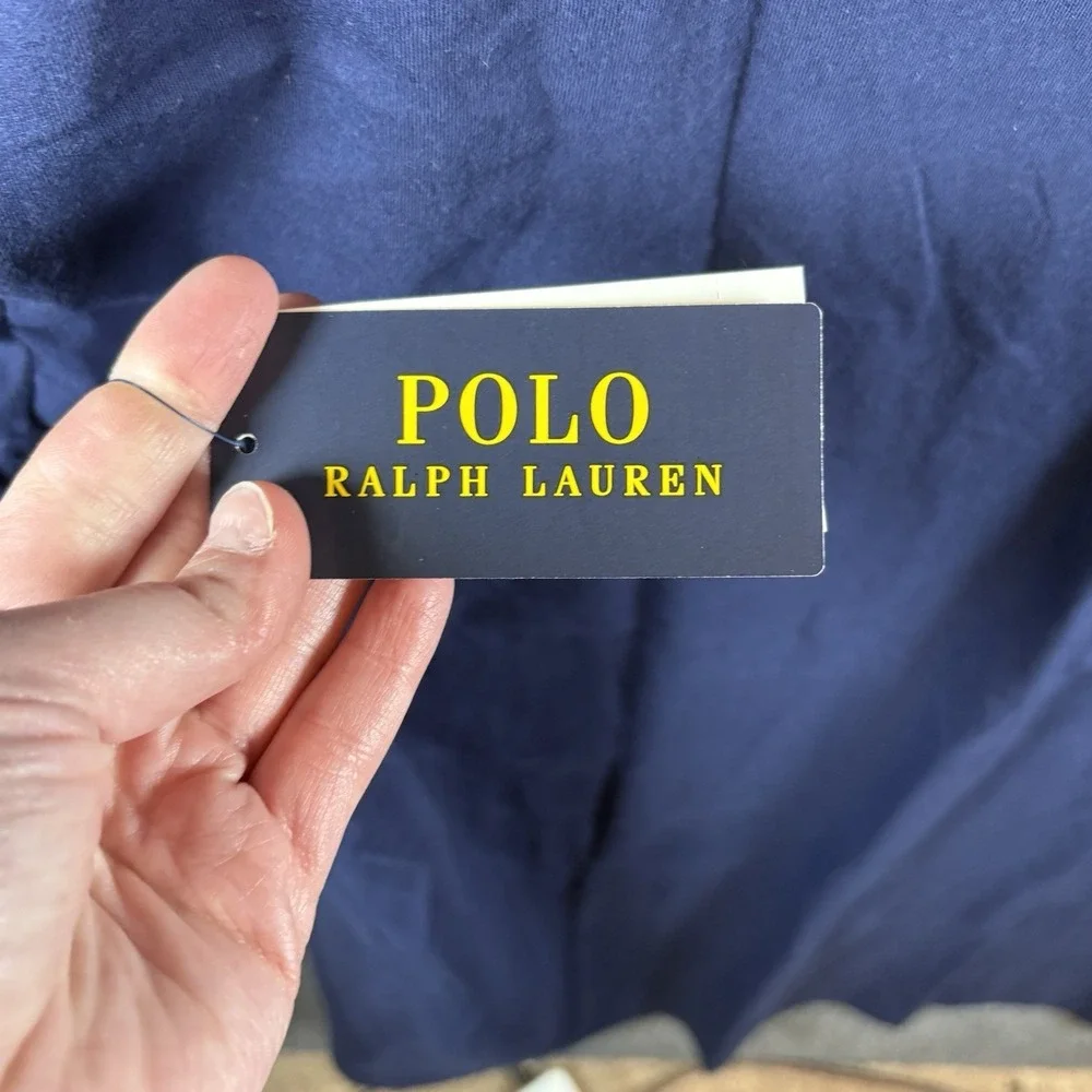 Polo Ralph Lauren Mens Navy Blue Graphic Logo T-Shirt 3XLT NWT$69.50